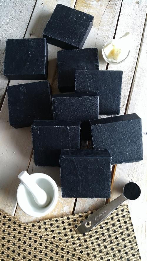 Charcoal Black Soap 100% Pure